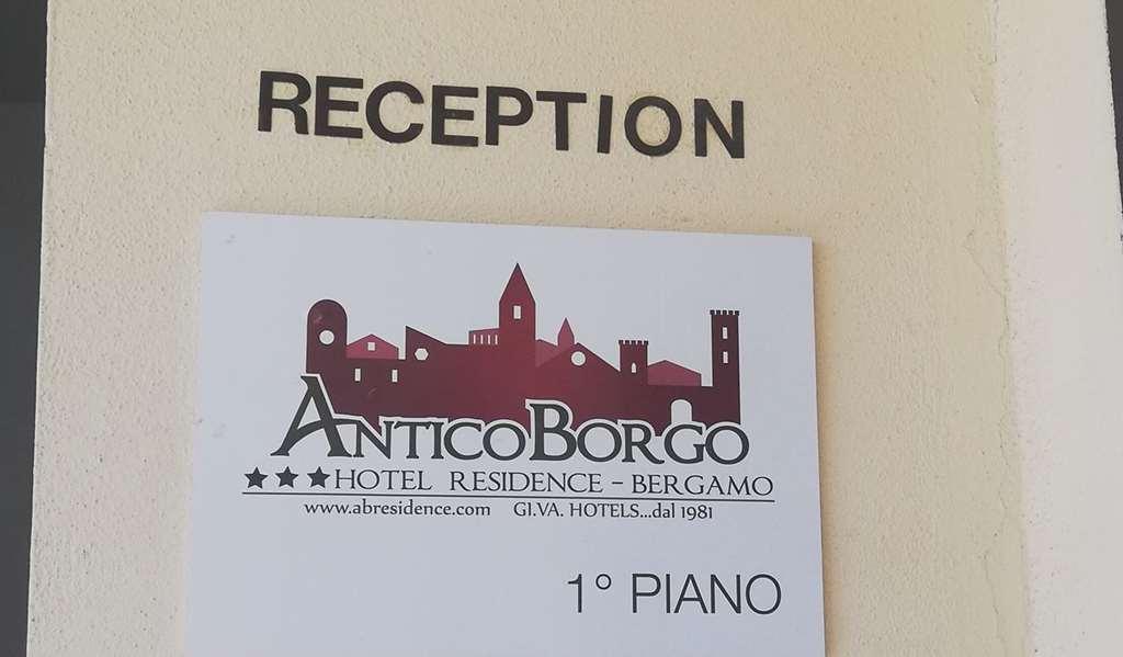 Antico Borgo Aparthotel Bergamo Beltér fotó